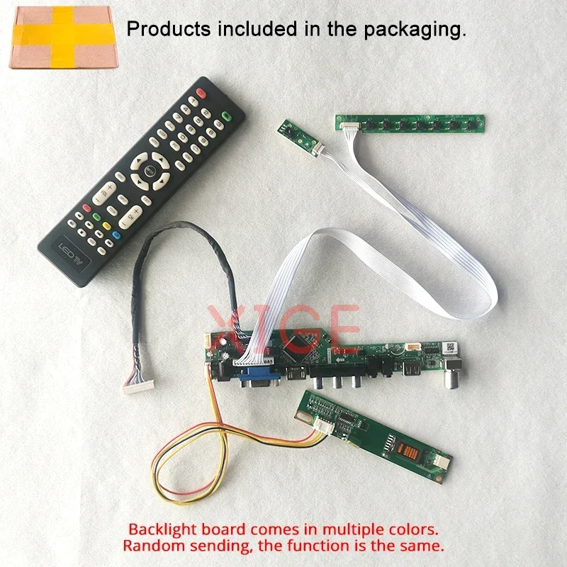 Фото Для N121I9 N121IA N121I1 N121I3 плата контроллера привода ЖК-дисплея DIY Kit 1280*800 20 контактов LVDS USB + AV + VGA + HDMI 1-CCFL 1280x800 №3