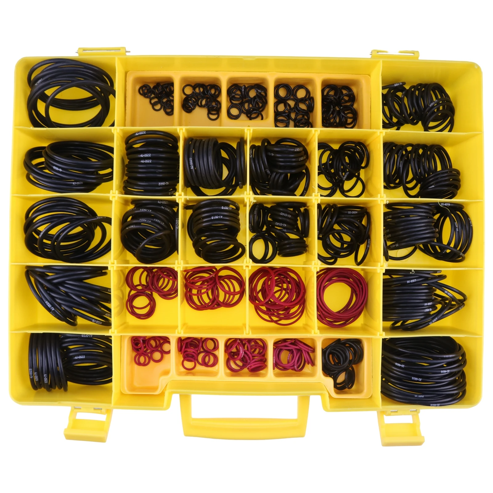 Фото Комплект уплотнительных колец (O-Ring) 580 шт. 4C-4782 для CAT Caterpillar SAE STOR ORFS 61 62, нитрил 90 №3