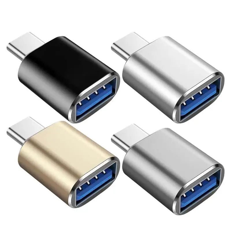 

OTG Adapter Type C to USB3.0 Connector Portable Aluminum Alloy Type-C Adapter for Mobile Phone Data Cable Converter USB Adapters