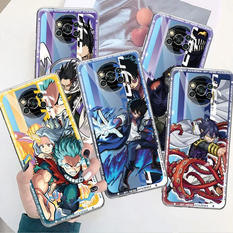 

Print For Xiaomi Mi M5 11T 5G M5s POCO X3 NFC 11 Lite 13 12T Pro 12X Note 10 10T 9T POCO M3 F3 Case My Hero Academia Anime Japan
