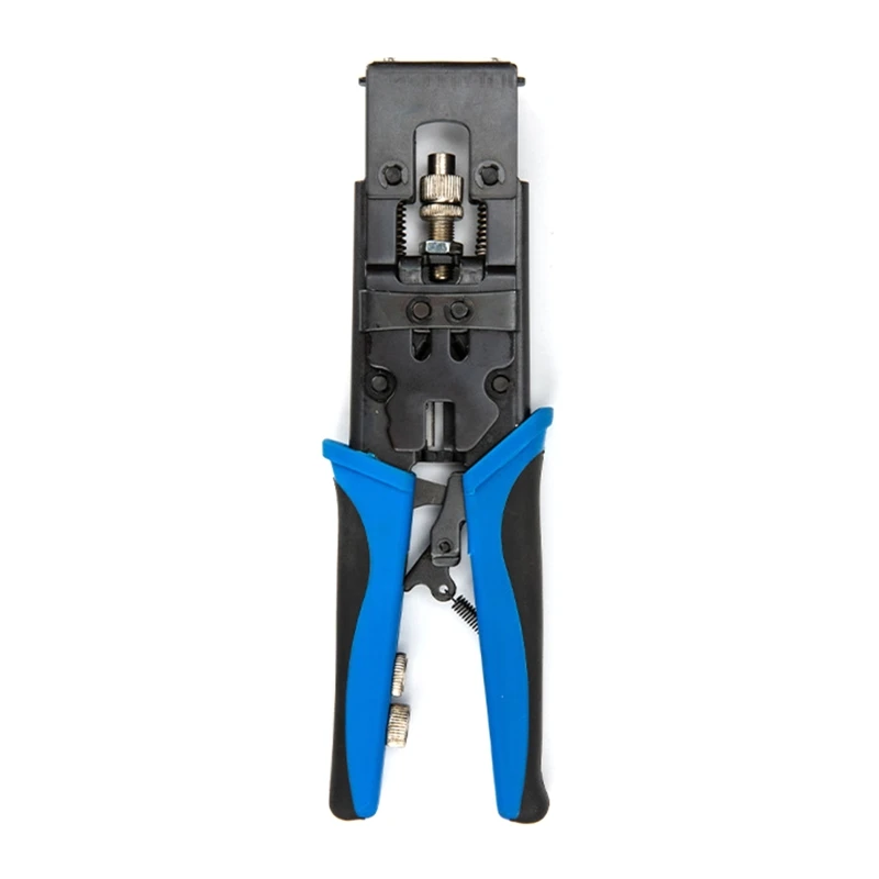 

Shrinkable Coax Compression Connector Tool for BNC RCA RG58 RG59 RG6 Save Effort