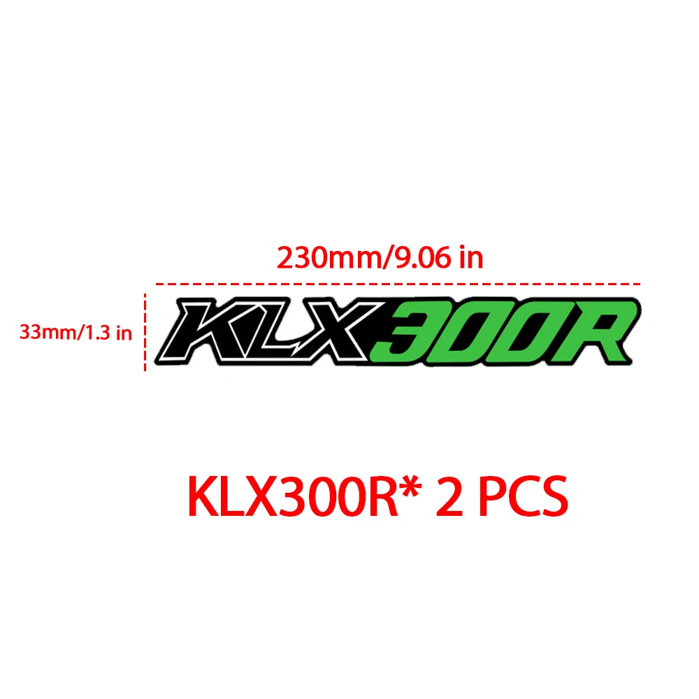 

2 шт. наклейка на поворотный рычаг мотоцикла для KAWASAKI KLX 110R KLX 140R KLX 230 KLX 230R KLX 300 KLX 300R декоративные светоотражающие наклейки