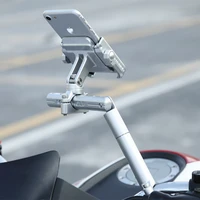 new 22mm 30mm motorcycle multifunctional expansion rack extension rotatable motorbike light expansion bracket phone holder stand