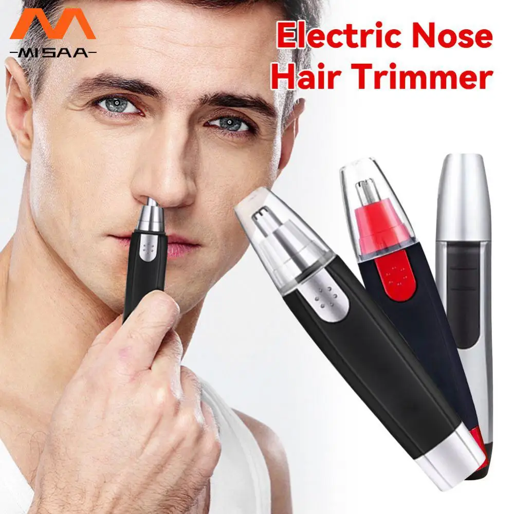 Electric Nose Hair Trimmer For Men And Women Available With Low Noise High Torque High Speed Motor Washable Nasal Hair Shaver
