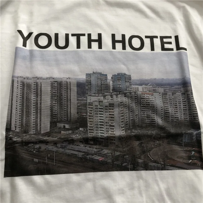 Фото Gosha Building с длинным рукавом Youth Hotel Русский 032c HD цифровая печать Свободный бренд Tide №5