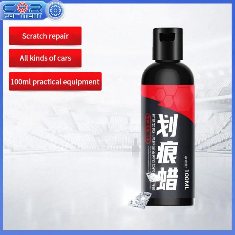 

Portable Scratch Repair Polishing Paint 100ml/120ml Simple Operation Car Styling Wax Car Wash Tools Effective Fast Cleaning 100g