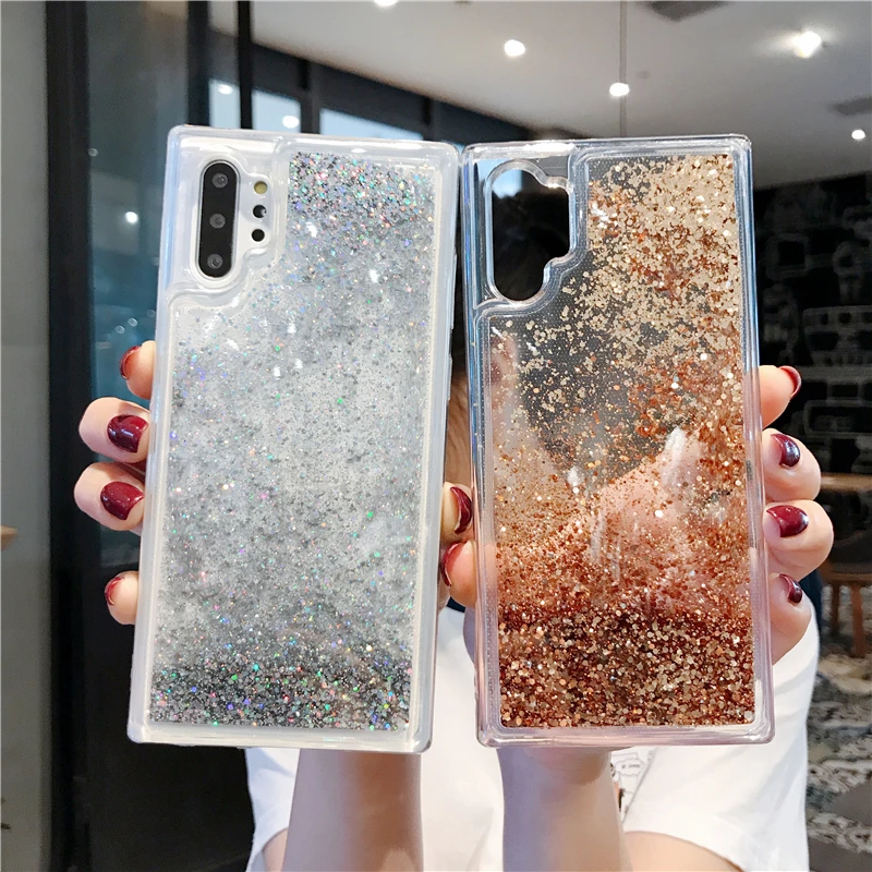

Quicksand Phone Case For Samsung Galaxy A33 A53 A73 A51 A71 A52 A72 A32 4G 5G S20 S21 S22 S23 Ultra S10 plus silver Star Cover