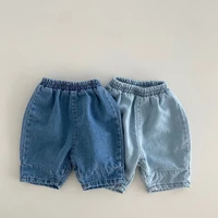 new baby boy denim pants fashion infant girl casual jean soft comfortable baby trousers loose toddler children pants