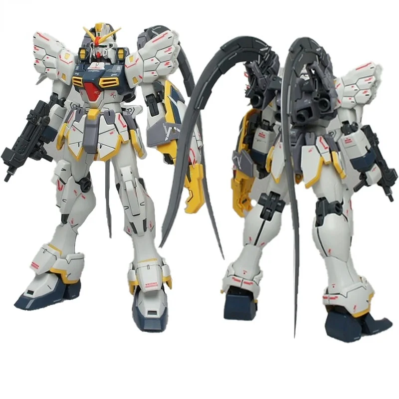 

Gundam Anime Figure GAOGAO MG 1/100 EW XXXG-01SR Gundam Sandrock Custom Assembly Model Modification Action Figures Toys
