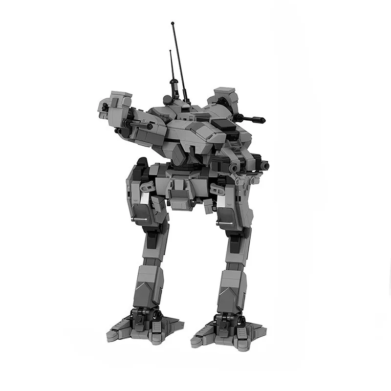 Горячий взрывной mecha BattleTechs робот набор строительных блоков Super Locust BattleMech модель