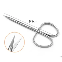 stainless steel handle tissue separation scissors sharp scissors eye stripping scissors double eyelid surgery tool