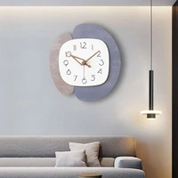 mechanism wall clock digital modern design nordic creative wall clock kitchen room decor reloj pared decoration living room