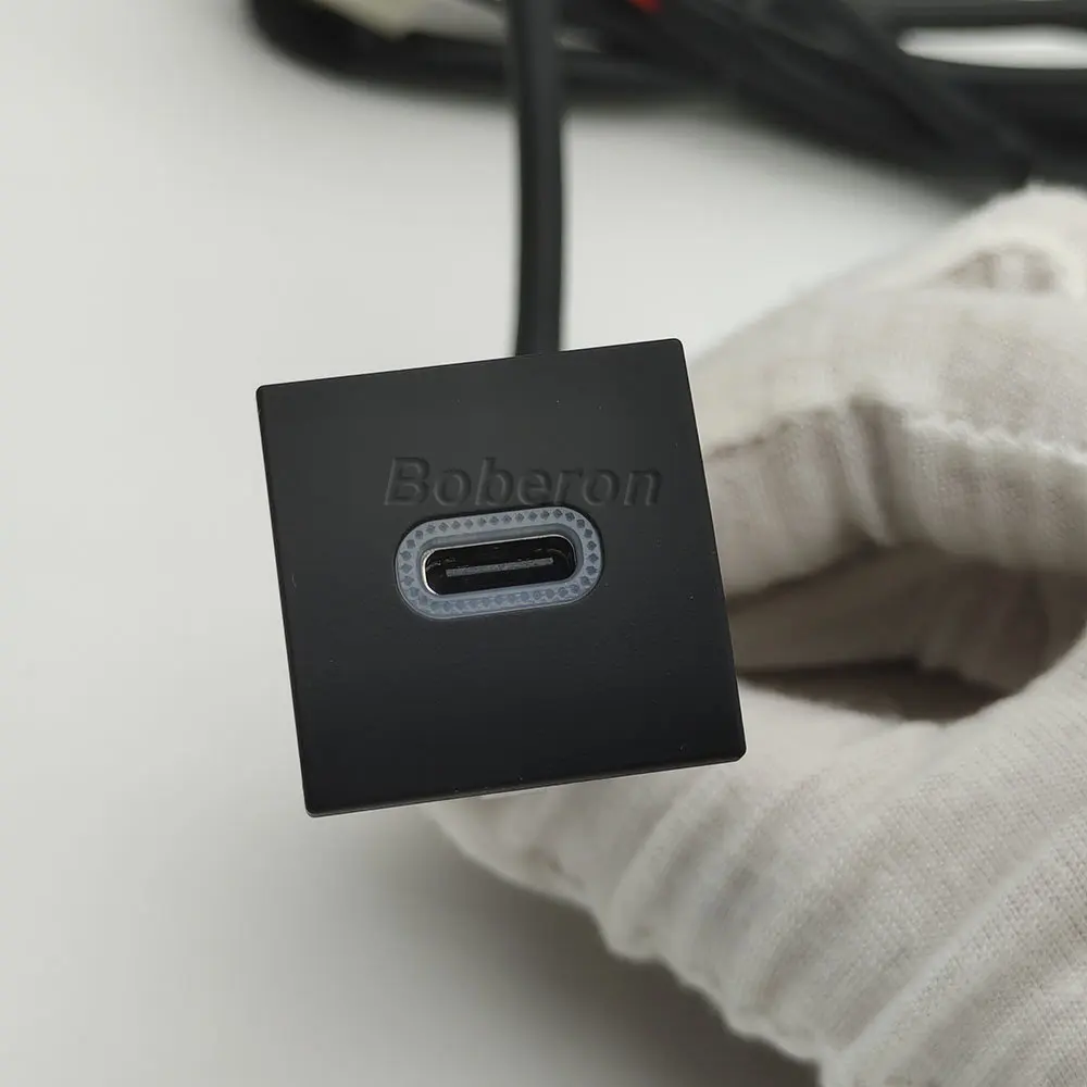 Фото Автомобильное зарядное USB-устройство 12 В/24 В, USB-порт для зарядки, адаптер питания PD типа для VW Golf 6 Jetta 5 MK5 Scirocco 2006 - 2014 №4
