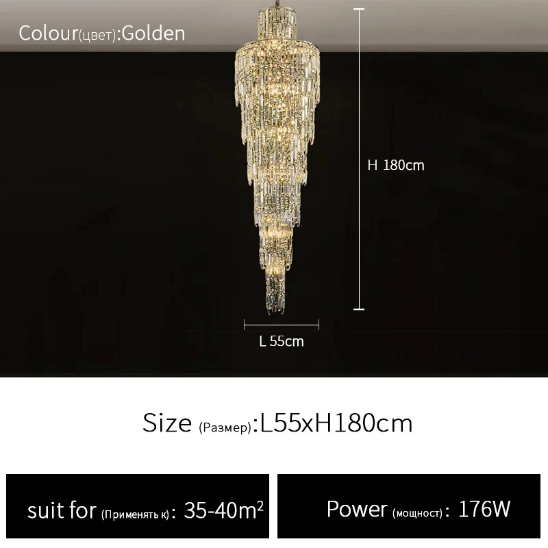 

Хрустальная люстра Yue Huqin