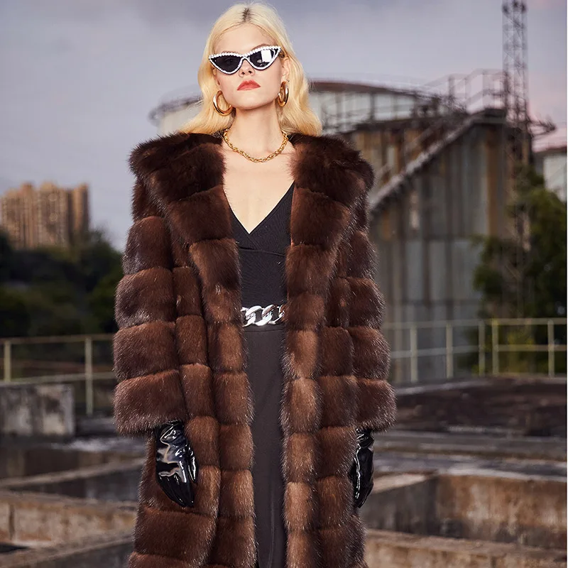 The Price Of Women's Winter Coats Women Jacket Fur Mink Fur Thick Winter High Street Other Slim Real Fur Female Clothing