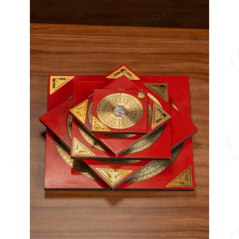 Фото Профессиональный высокоточный латунный фэн-шуй лопань, геомантический компас 7/9 дюймов, традиционный инструмент Тун Шэн Багуа Ло Цзин №4