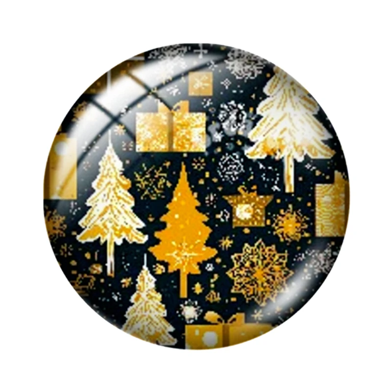 Круглые стеклянные кабошоны 12 мм/18 мм/20 мм/25 мм 10 шт