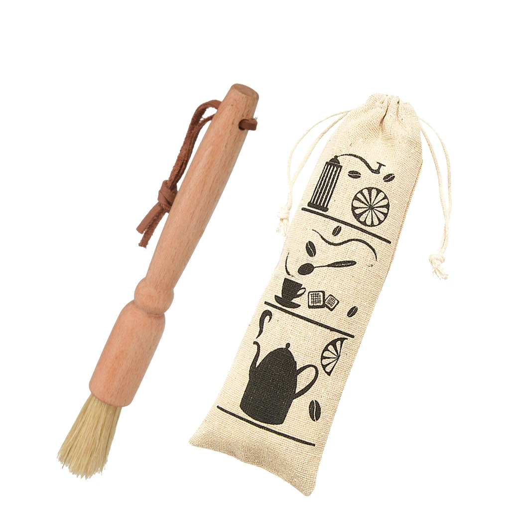 

Coffee Grinder Cleaning Brush Machine Scrubber Nonslip Powder Bean Dust Scrubbing Brushing Tool Household Cafe Bar