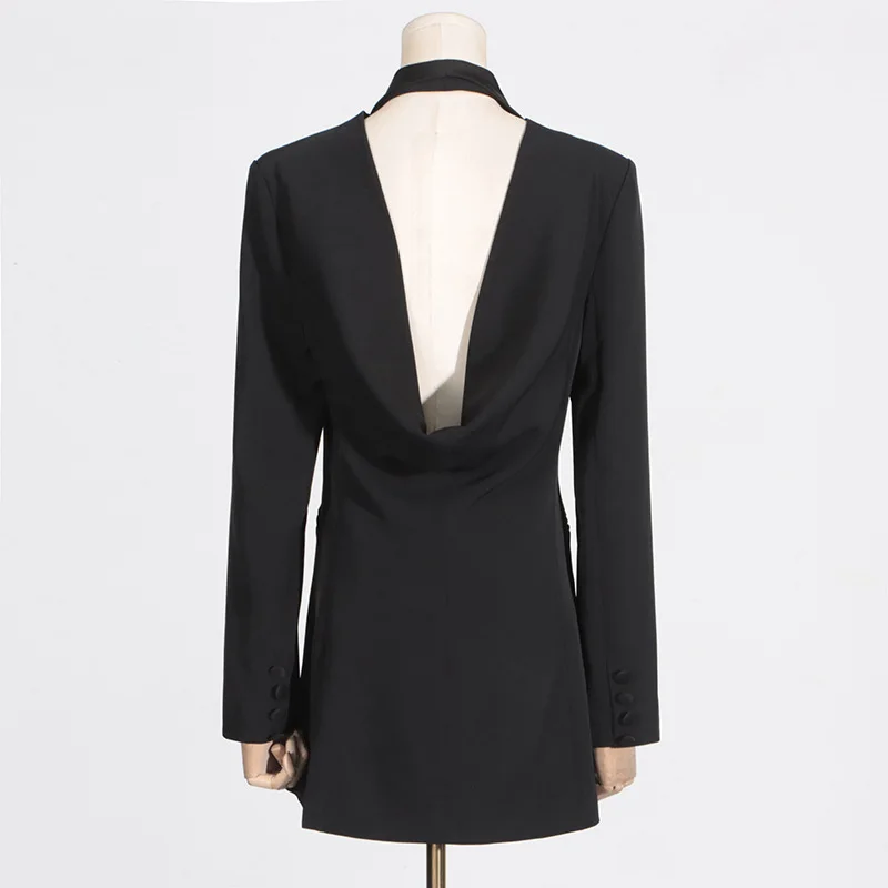 HKSH модный повседневный пиджак в темном стиле панк женский Tide новинка осени 2024