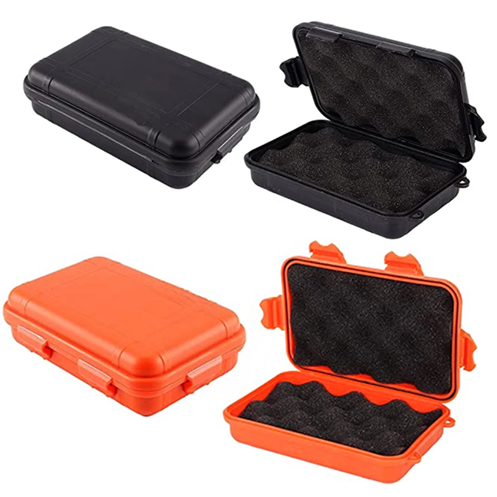 

1PCS Outdoor Waterproof Sealed Survival Box Plastic Shockproof Tool Container S/M/L Dust-proof Camping Travel Storage Box