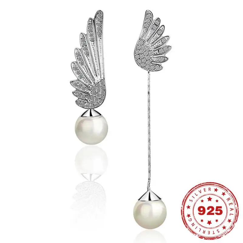 Женские серьги-подвески с искусственным жемчугом 14 к | Украшения и аксессуары