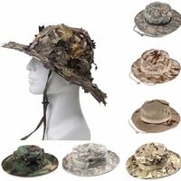 tactical camouflage cap boonie hat for military army fishing hiking climbing outdoor hat men women