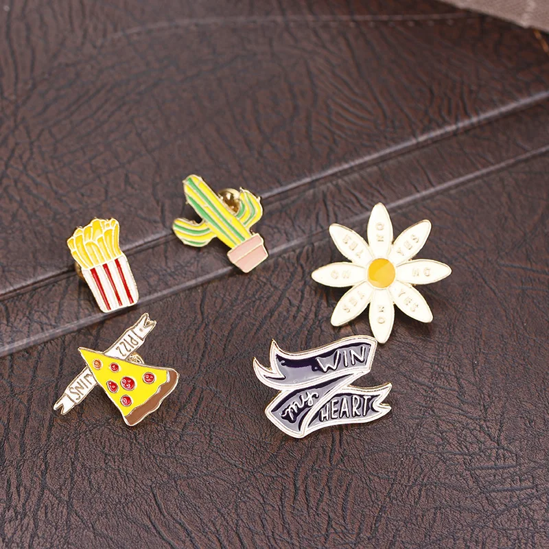 

Fashion Cartoon Oil Drop Lapel Fun Brooch Badge Pin Bag Gift Men and Women Personality Party Jewelry Cloth Decoration