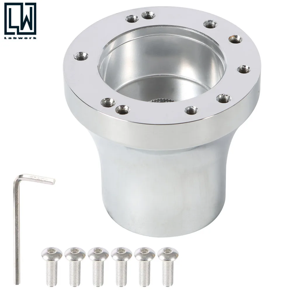 Golf Cart Steering Wheel Hub Adapter Chrome For EZgo RXV/TXT Cart Parts Silver