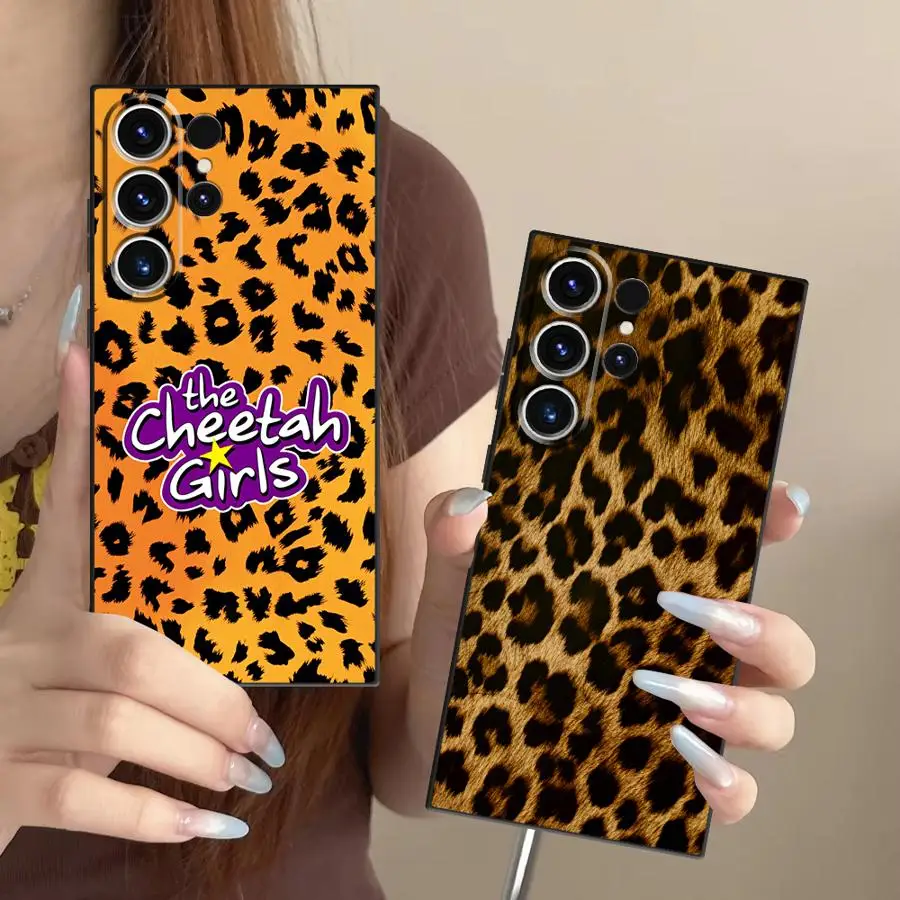 Чехол с леопардовым принтом для Samsung Galaxy S26 Ultra S24 S20 Ultra S10 S9 S21 FE S23 S25 Plus Note 20 8 9 10 Funda Phone Cover (art.: 3920da12e5090) - 3920da12e5090