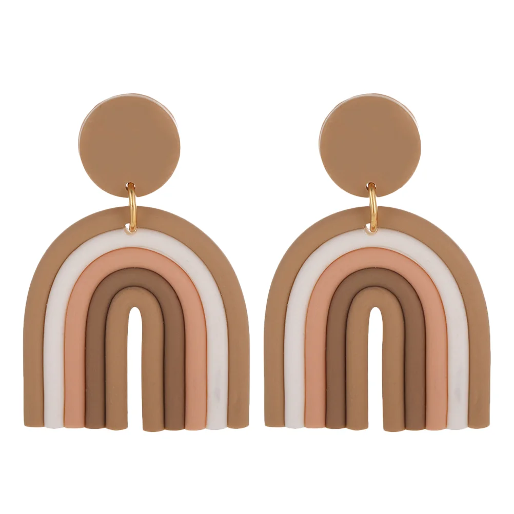 

1 Pair Bohemian Earrings for Clay Earrings Jewelry Bohemian Dangle Earrings