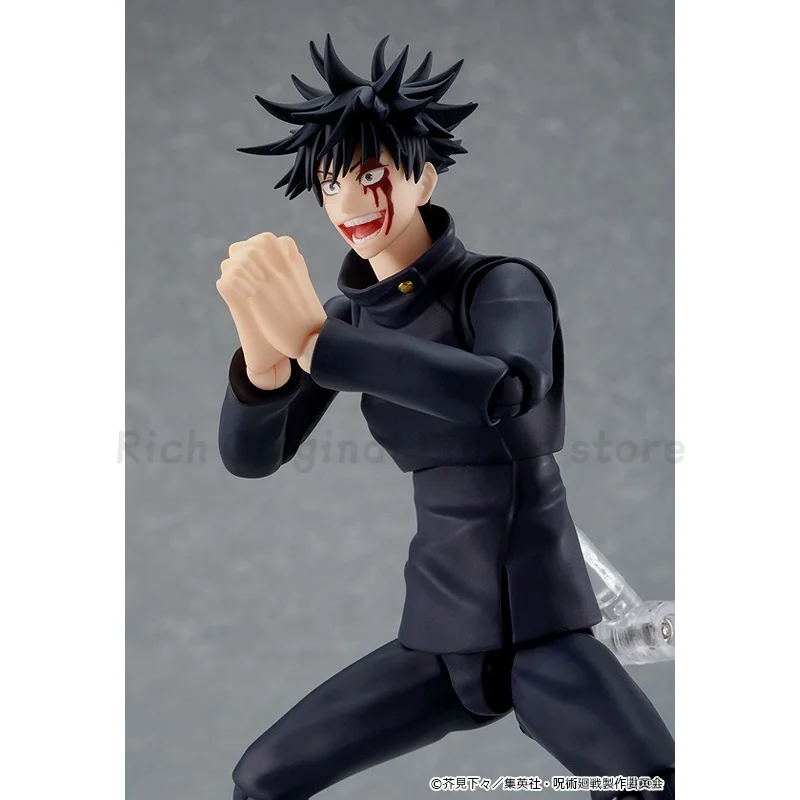 Фото 【В наличии】Оригинальный Max Factory Figma #   564 дзюдзюцукисен MEGUMI FUSHIGUROI аниме 1/12 фигурка модель игрушки украшения №5