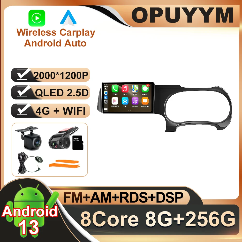 

Android 13 For Hyundai i10 III 3 RHD 2019 - 2023 Car Radio 4G LTE QLED RDS ADAS WIFI Stereo Multimedia Video Autoradio BT DSP