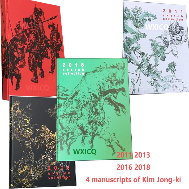 Kim Jung-ki Sketch 2011 2013 2016 2018 Kim Jung-ki Sketch Collection Kim Jung-ki Painting Collection Sketch Collec 4 Art Books