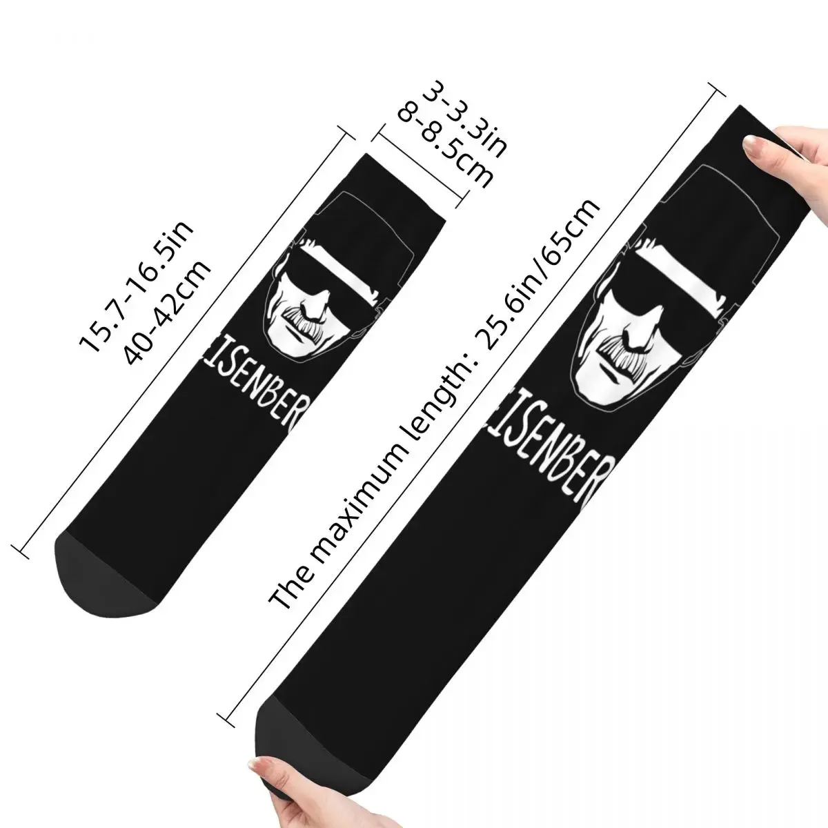 Забавные счастливые Ретро женские мужские носки Heisenberg голова во все тяжкие