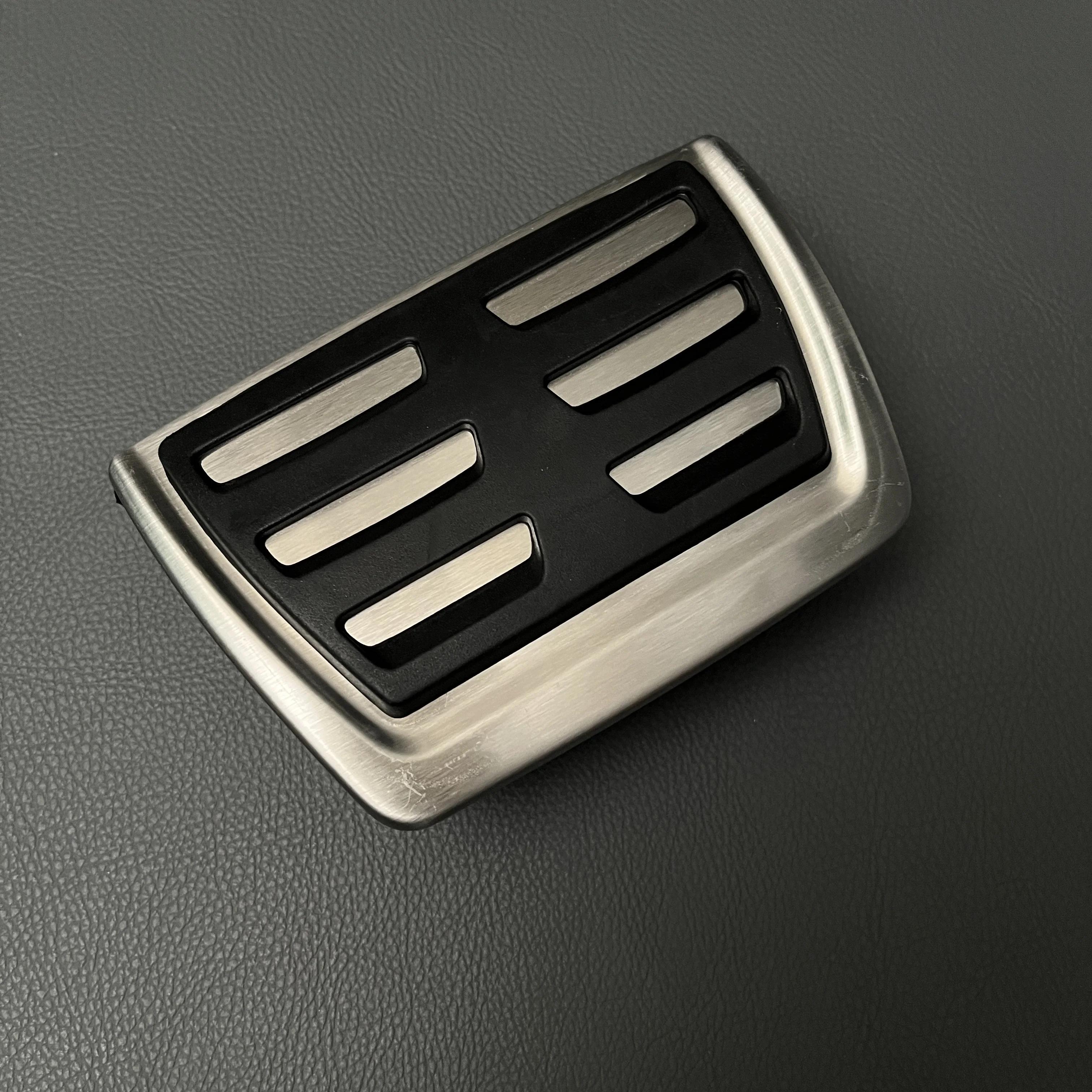 3 шт. для Audi A6 C8 2019 2020 из нержавеющей стали AT Sedan авто подставка ног топливного