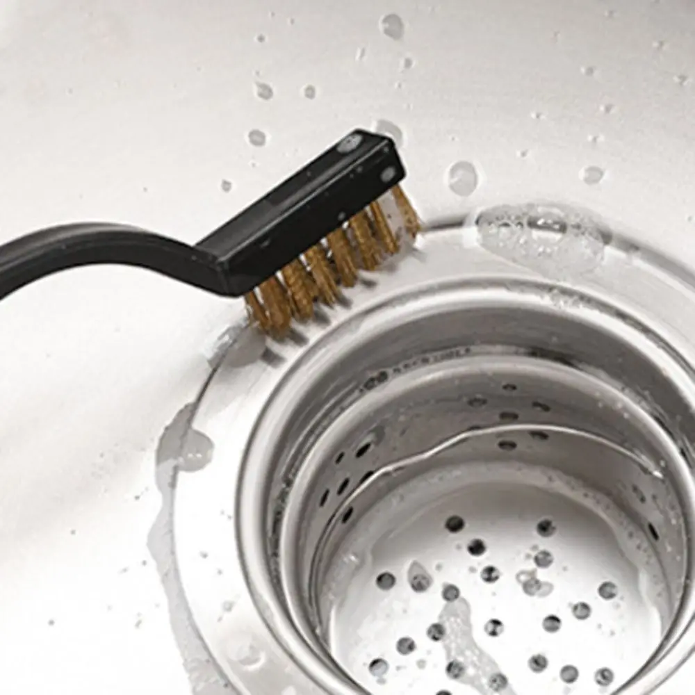 

Creative Gas Stove Cleaning Wire Brush High Quality Metal Fiber Brush Kitchen Strong Decontamination Cleaning Tools