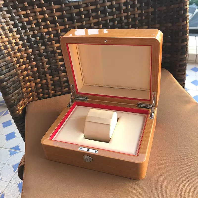 Watch Box Includes Large Beech Wood Instructions Warranty card And Holder Premium Handbag Super Edition Accessories Boxes