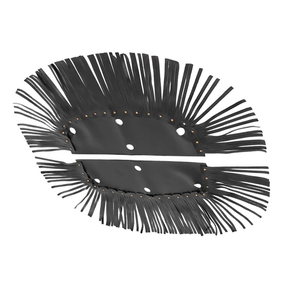 

Чехол из искусственной кожи для мотоциклетного пола, бахрома, педаль, кисточка, Чехол для Harley, Honda, Yamaha, Suzuki