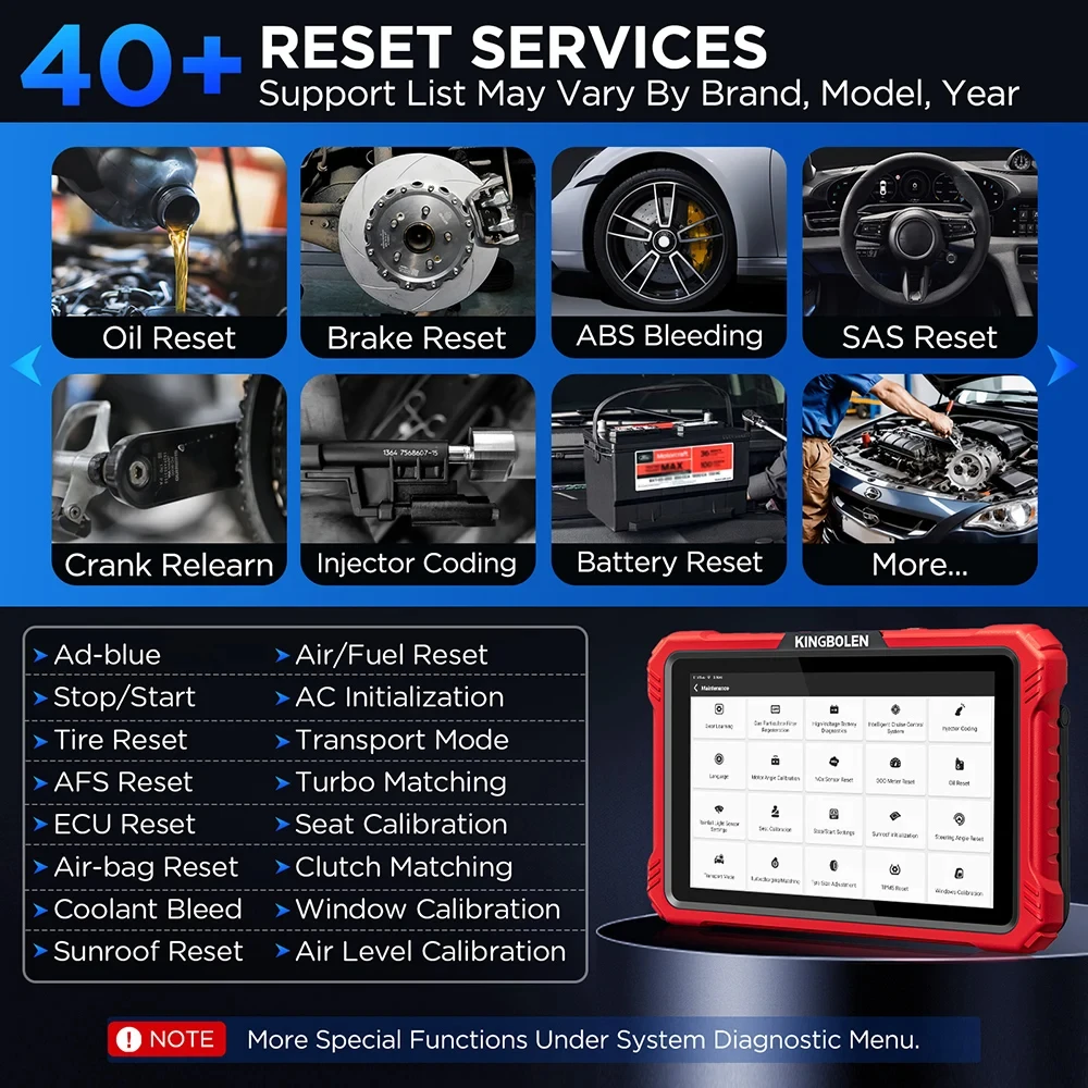 KINGBOLEN K10 PRO Elite CAN FD DoIP Все системы автомобильных диагностических инструментов 40