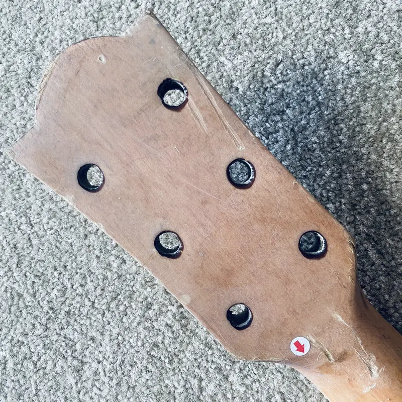 IN796 20 ладов весы 648 мм длина гриф для акустической гитары твердое красное дерево +