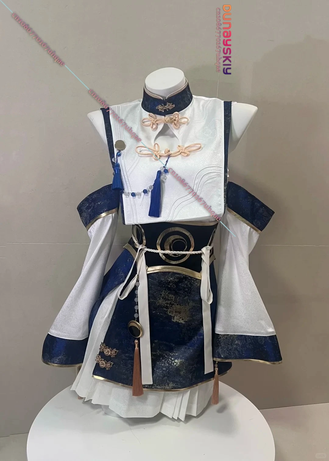 Фото Iuno Daoxiangcun Collaboration Косплей Игра Wuthering Waves Костюм {SAIKOU} Короткая юбка Hanfu в китайском стиле Женские костюмы на Хэллоуин №5
