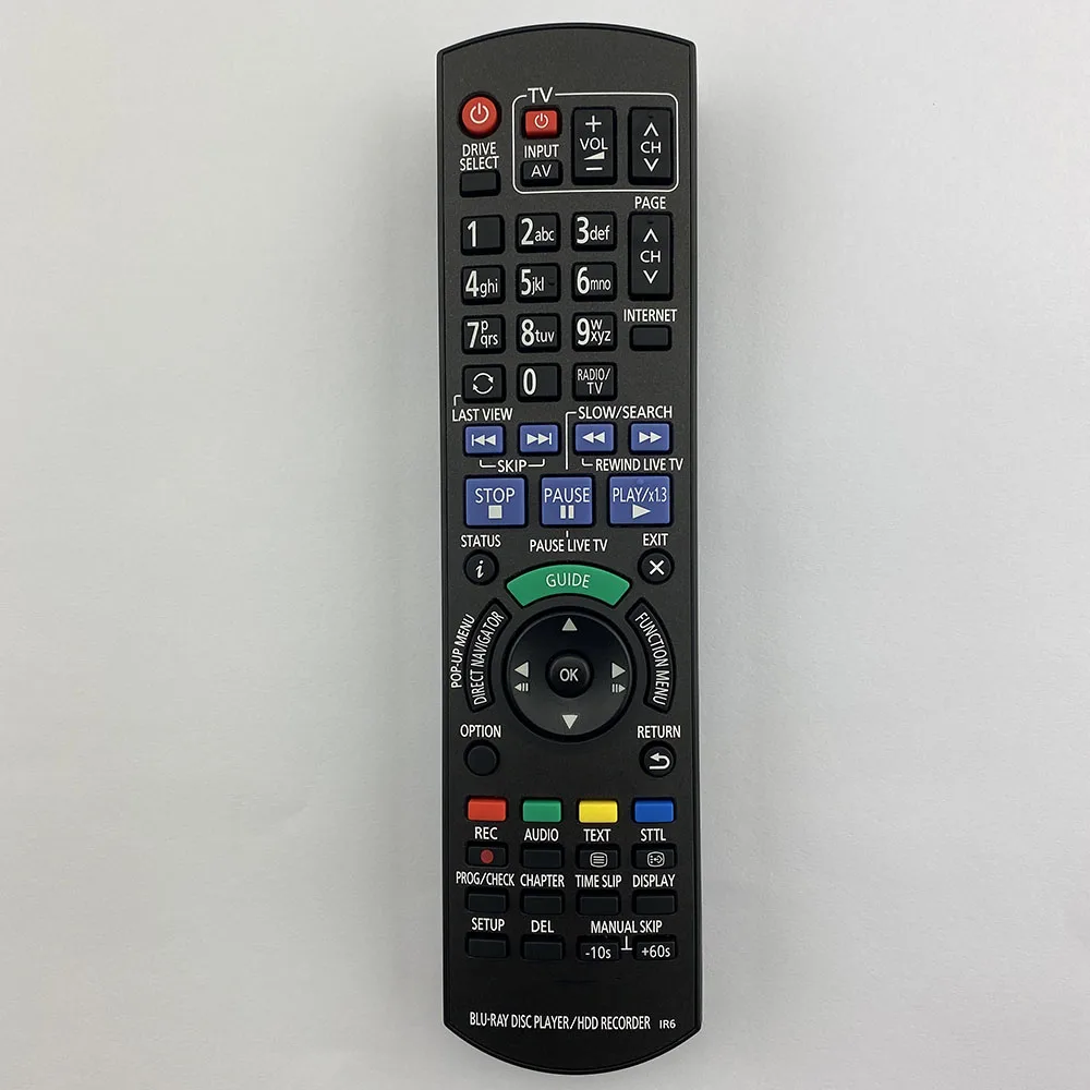 

Новый оригинальный пульт дистанционного управления N2QAYB001106 для PANASONIC blu-ray дисковый проигрыватель/HDD рекордер