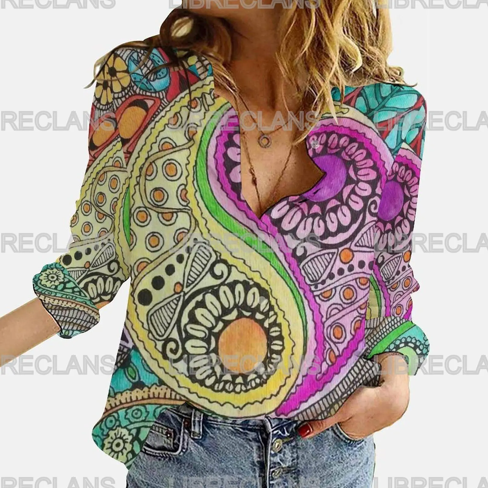 

Vintage Casual Long Sleeve Shirt Top 55ba3894450a42f807f233554a4e8604
