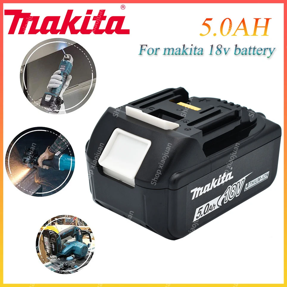

Original 18V 5000mAh Makita Rechargeable Power Tool Battery With LED Lithium-ion BL1815 BL1830 BL1860 BL1850