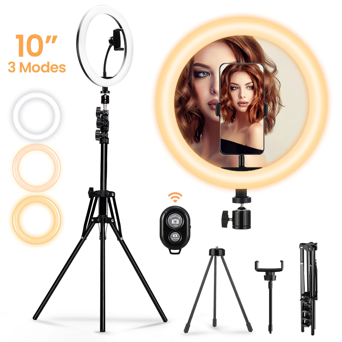 

Mohoo LED Ring Light 10"