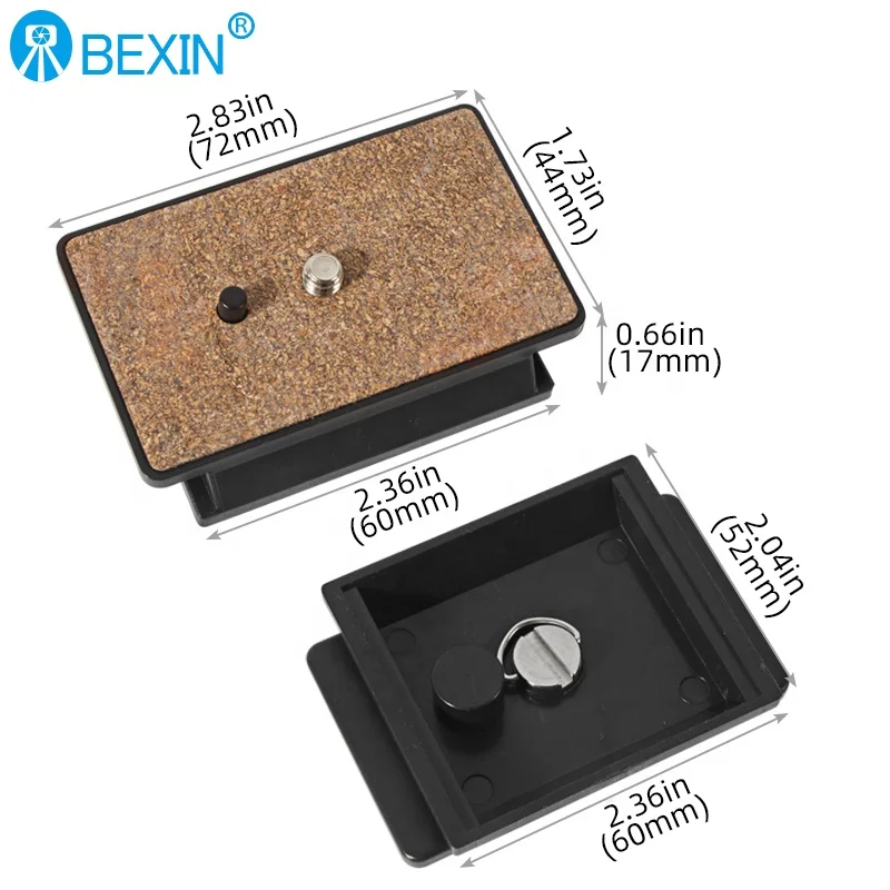 Фото Быстросъемная пластина BEXIN Bakelite 691 для камер YUNTENG 691 и штативов, хит продаж №3
