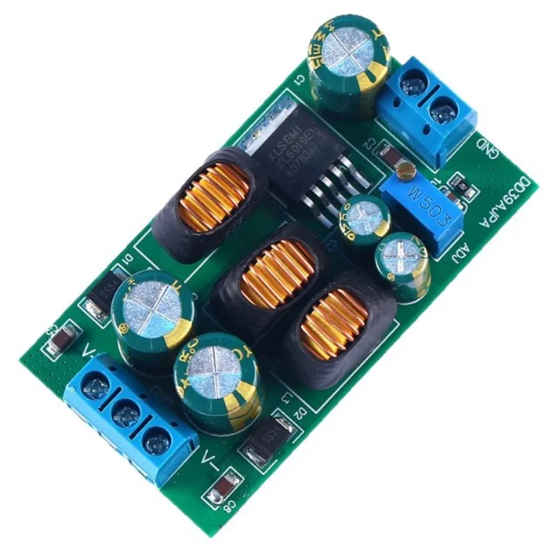 Фото Преобразователь напряжения DC-DC 200W 15A (8-60В в 1-36В) 5В 12В 24В 19В, понижающий модуль питания №5