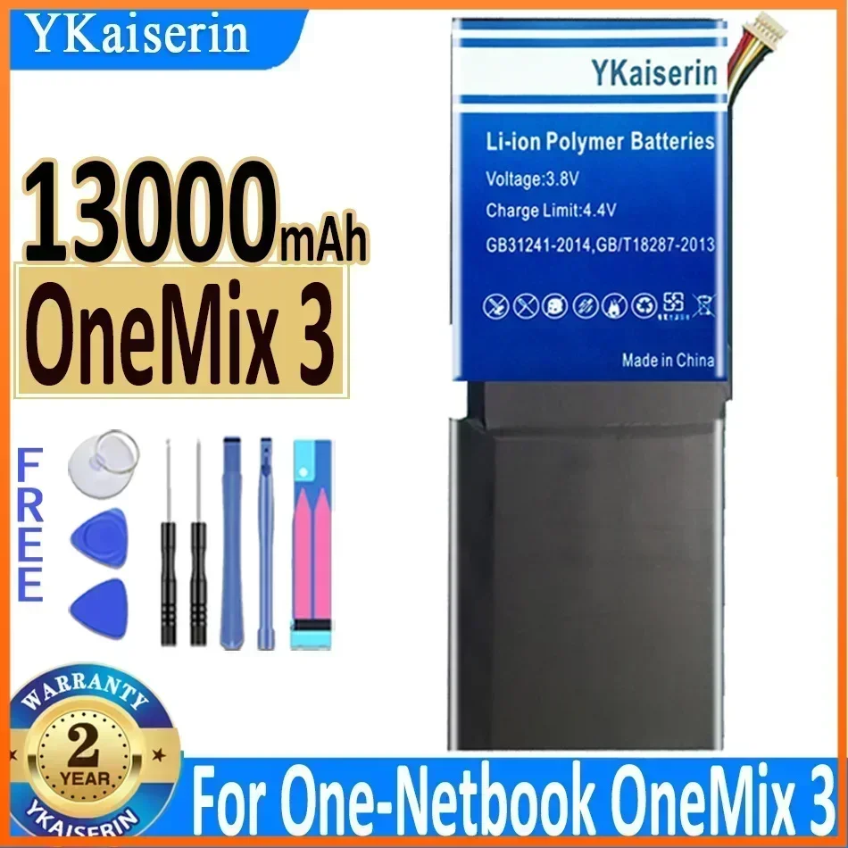 Аккумулятор YKaiserin OneMix 3 13000 мАч аккумулятор для One-Netbook OneMix3 новая батарея +