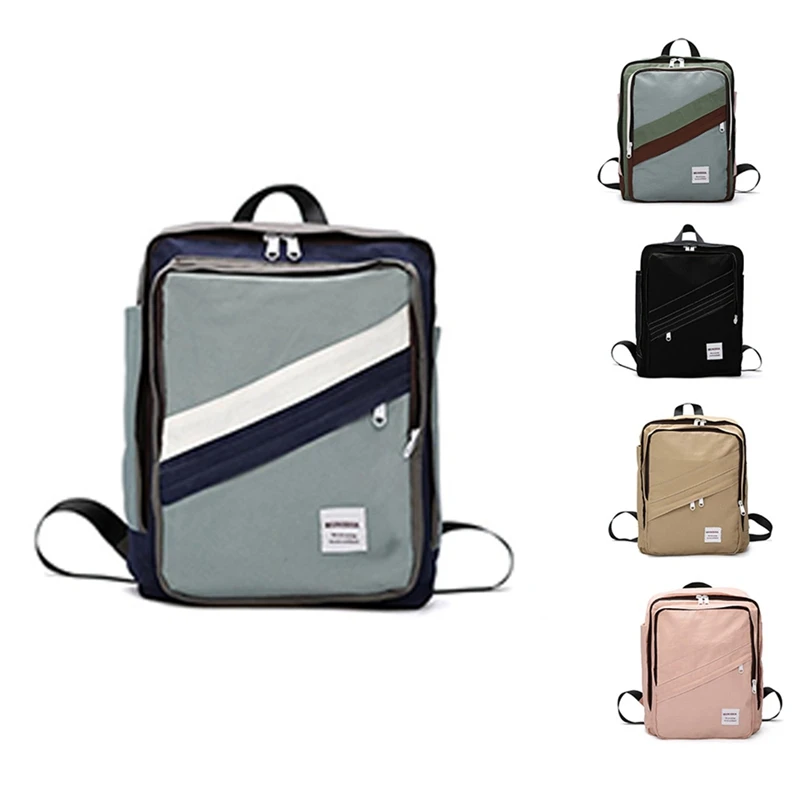 

Hot Kf-Fashion Backpack School Backpack Large Capacity Rucksack Men And Women School Bag Travel Bag