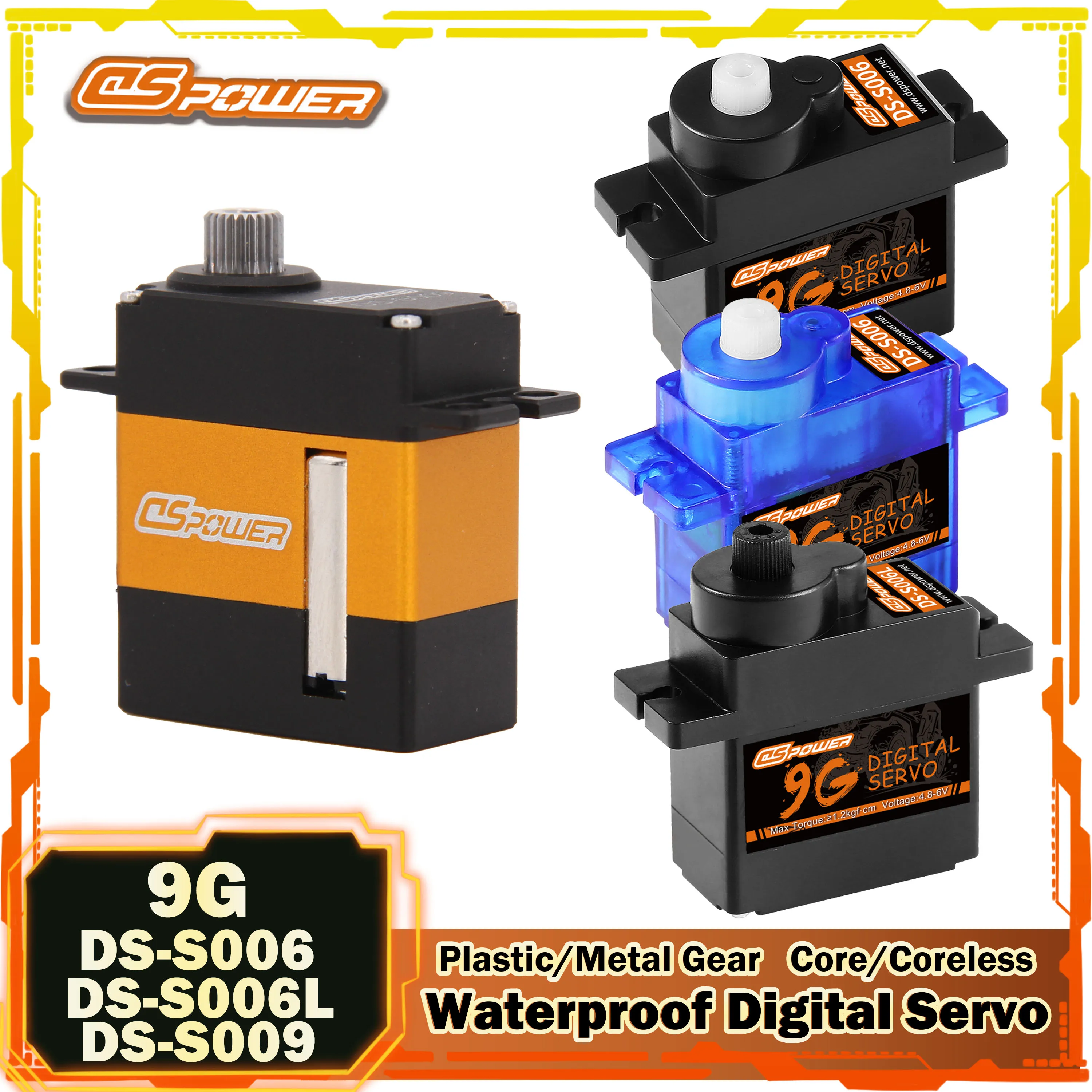 DSPOWER водонепроницаемый 9G цифровой